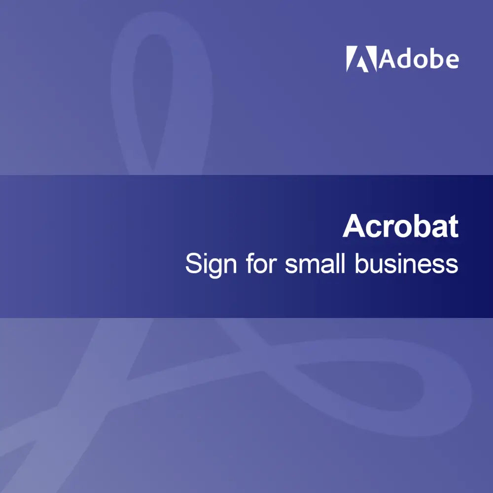 Acrobat Sign til små virksomheder
