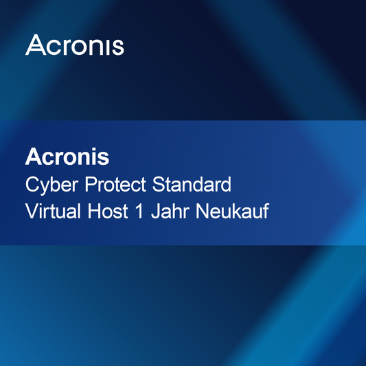 Acronis Cyber Protect Standard Virtuel Vært