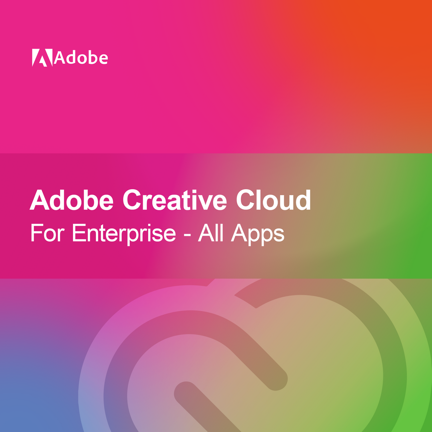 Adobe Creative Cloud for Enterprise Alle Apps