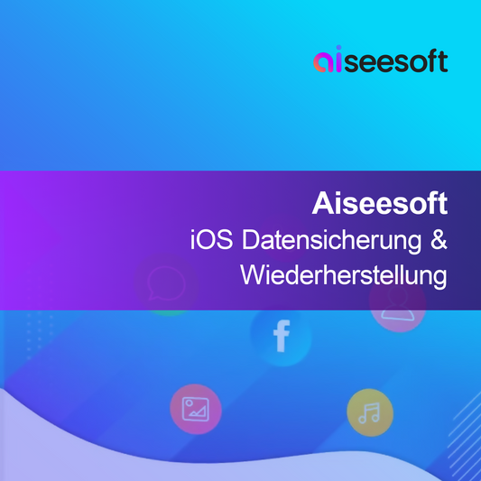 Aiseesoft iOS Datensikkerhedskopi & Gendannelse