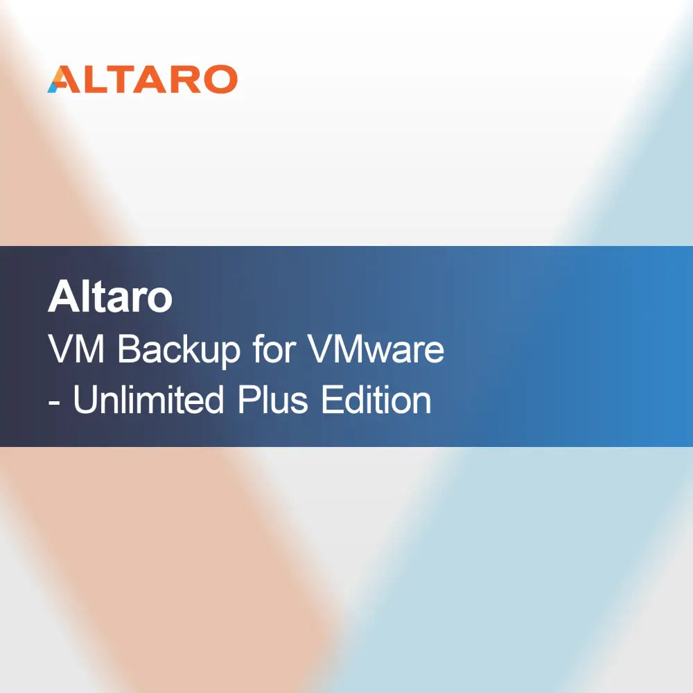 Altaro VM Backup til VMware - Unlimited Plus Edition