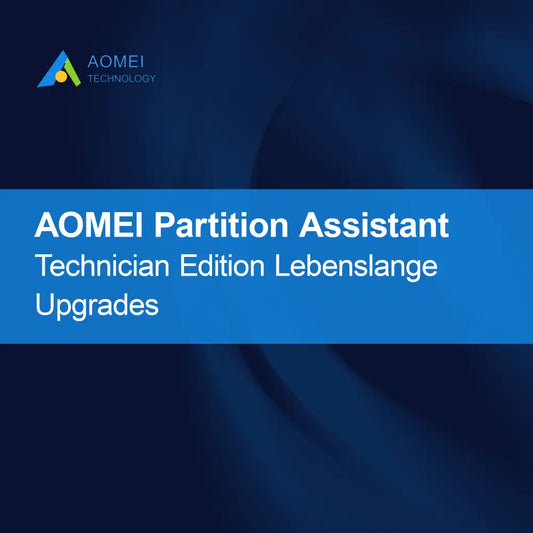 AOMEI Partition Assistant Technician Edition Livslange opgraderinger