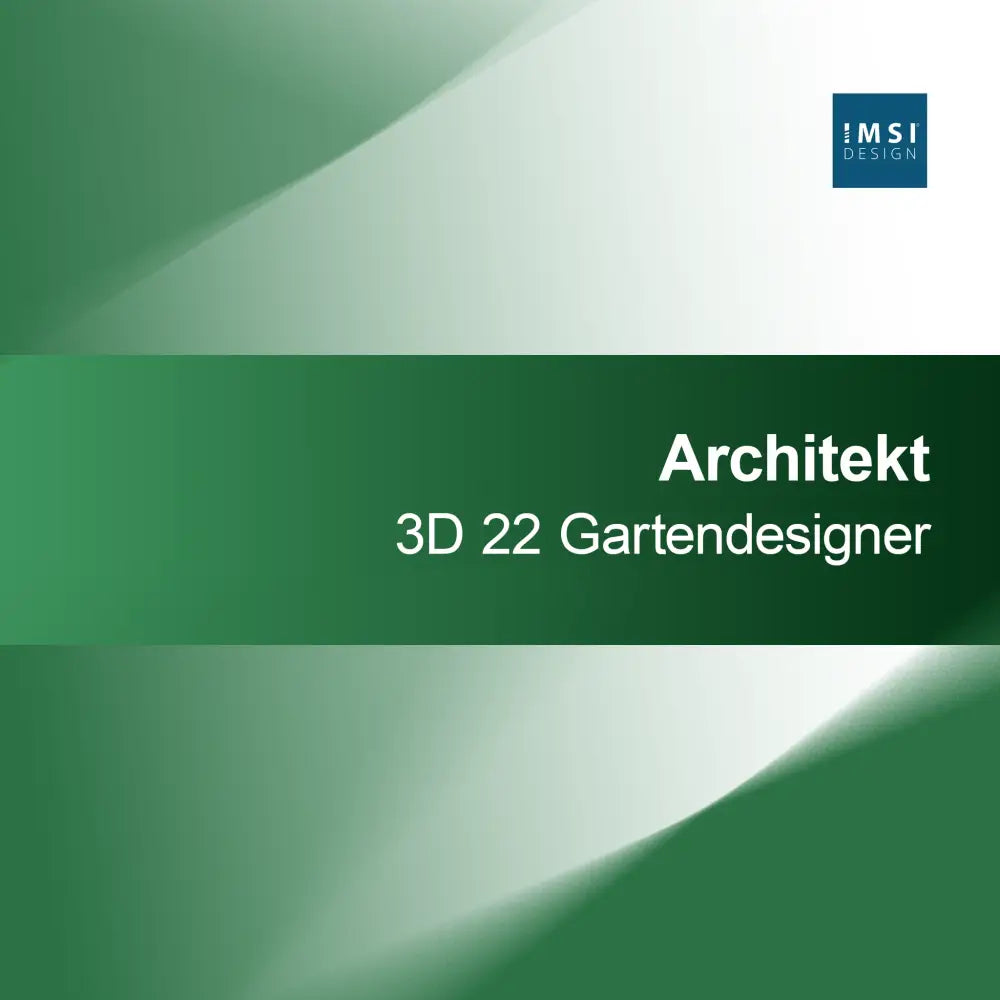 Architekt 3D 22 Haveplanlægger