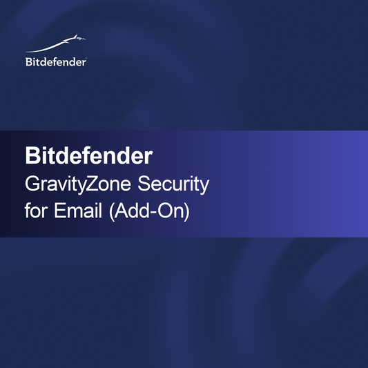 Bitdefender GravityZone Sikkerhed for Email (Tilføjelse)