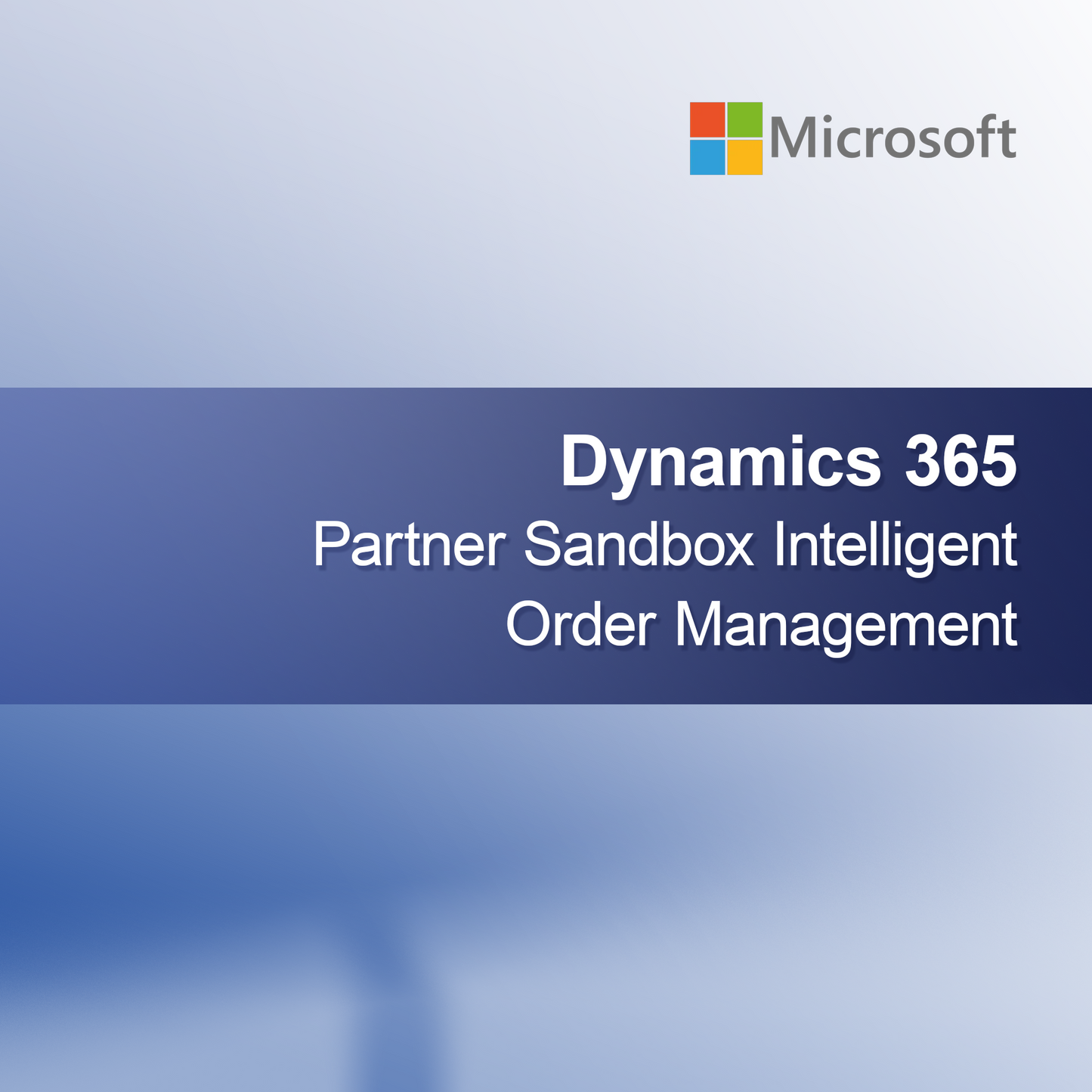 Dynamics 365 Partner Sandbox Intelligent Ordrehåndtering