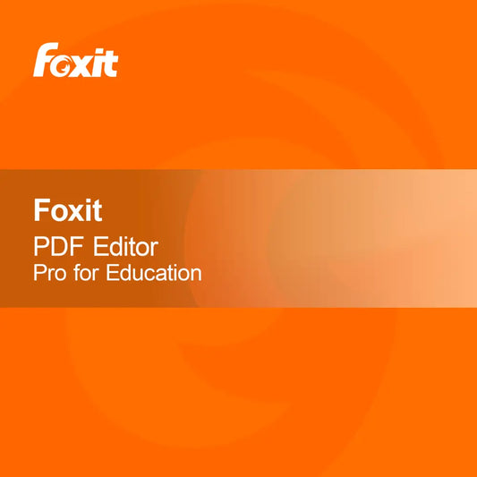 EDU Foxit PDF Editor Pro til uddannelsesvedligeholdelse