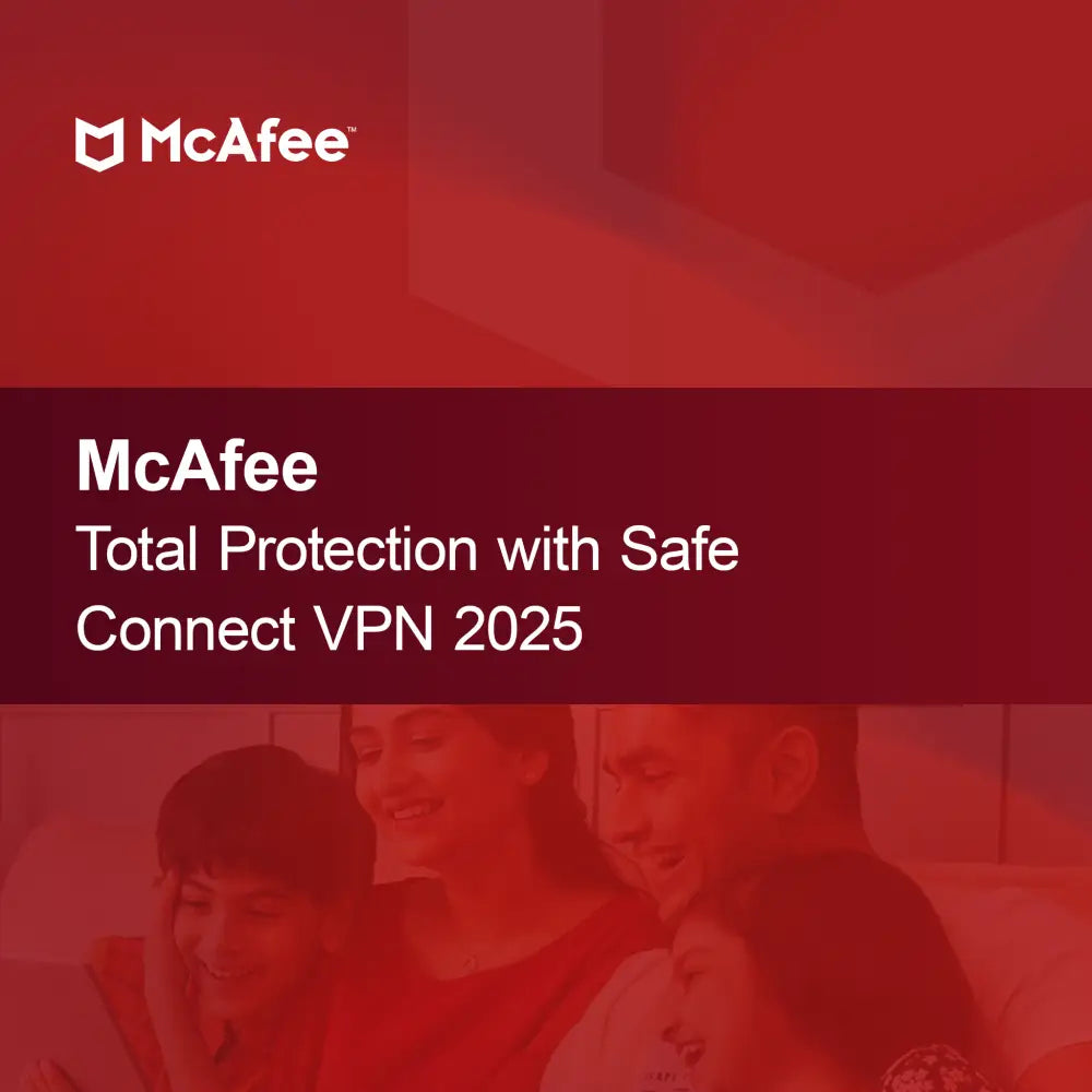 McAfee Total Protection med Safe Connect VPN 2025