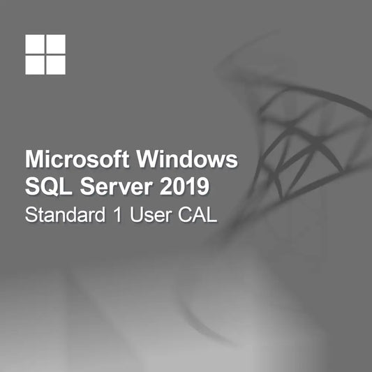 Microsoft SQL Server 2019 Standard 1 Bruger CAL