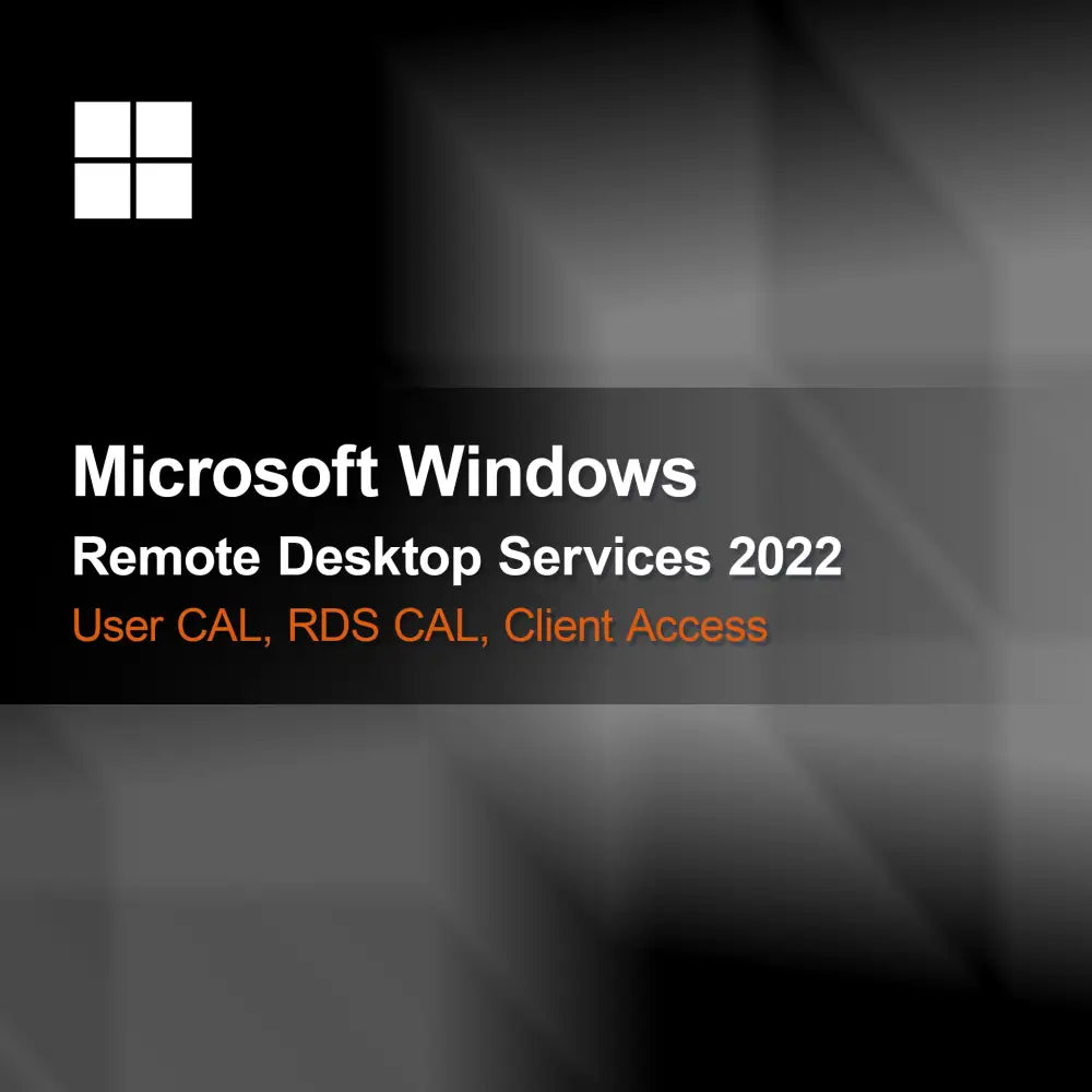 Microsoft Windows Remote Desktop Services 2022, Bruger CAL, RDS CAL, Klientadgangslicens