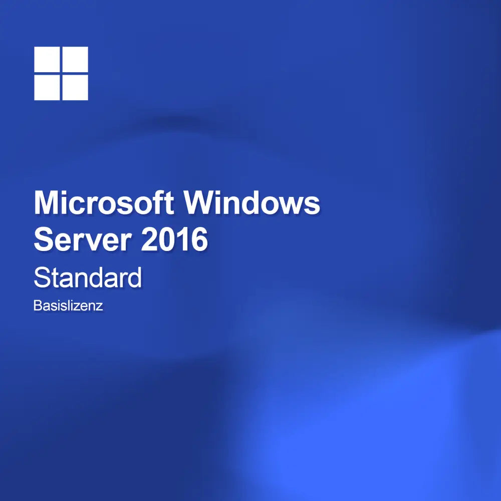 Microsoft Windows Server 2016 Standard Basislicens