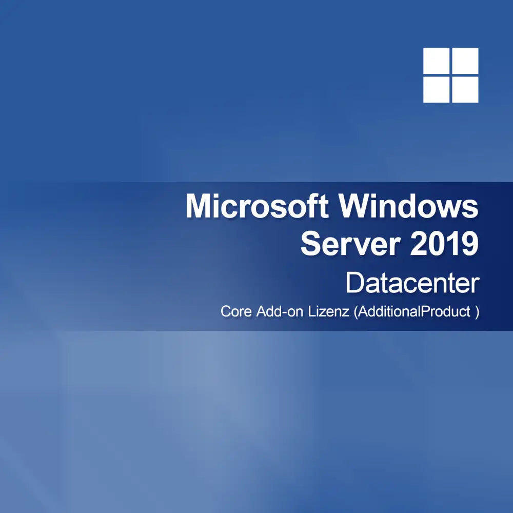 Microsoft Windows Server 2019 Datacenter - Core Add-on Licens (AdditionalProduct )