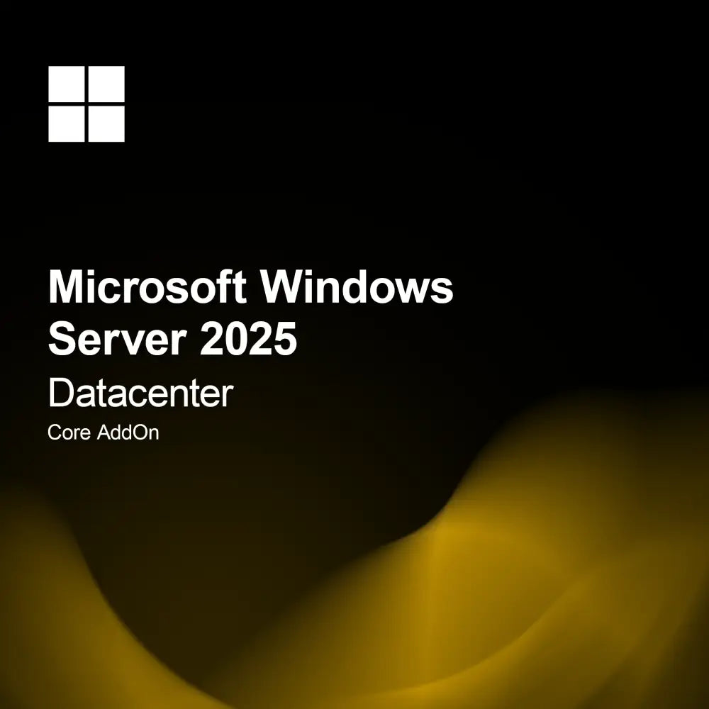 Microsoft Windows Server 2025 Datacenter Core Tilføjelse
