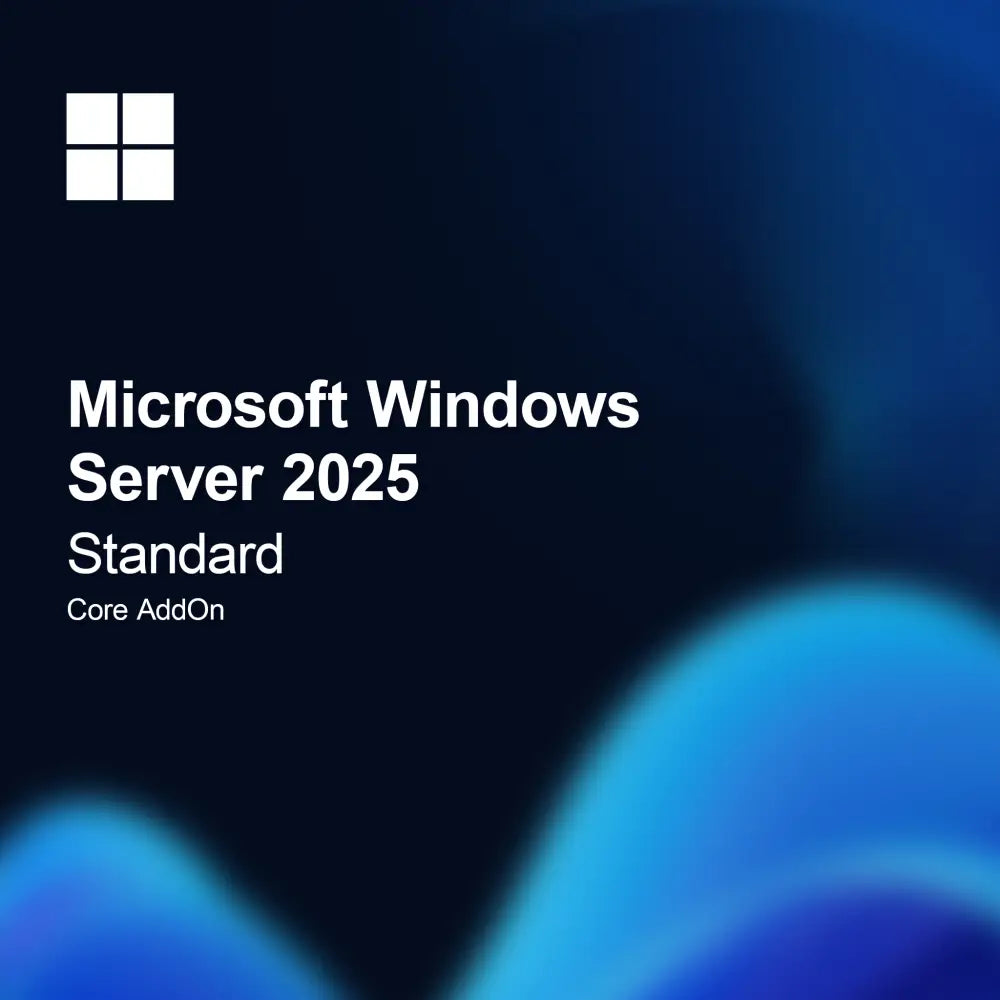 Microsoft Windows Server 2025 Standard Core Tilføjelse