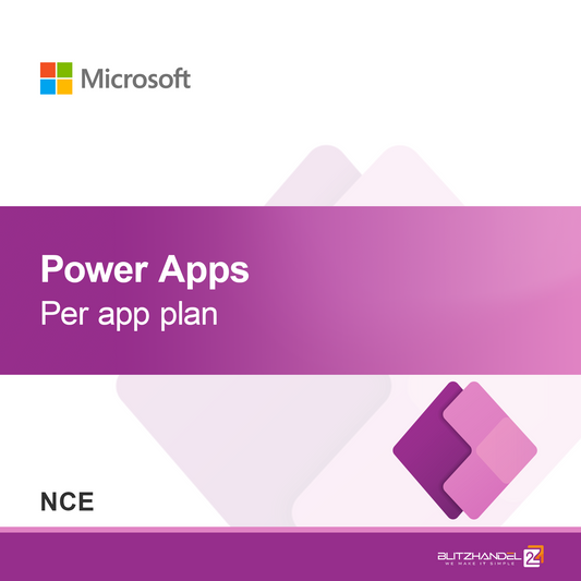 Power Apps pr. app-plan (NCE)