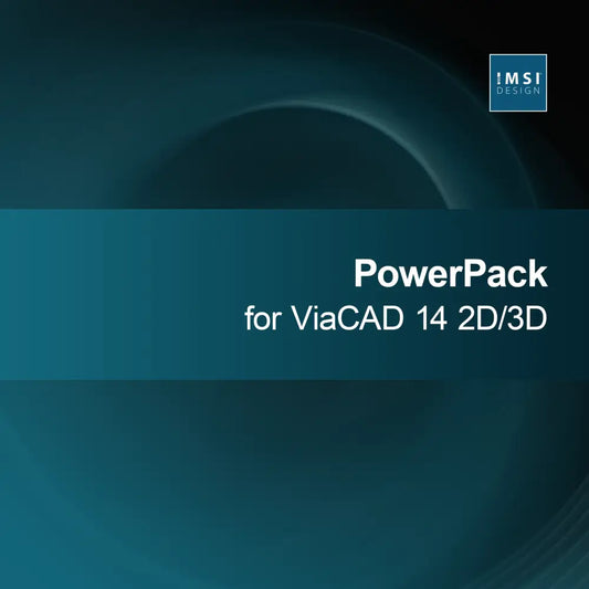 PowerPack til ViaCAD 14 2D/3D