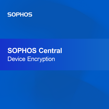SOPHOS Central Enhedskryptering