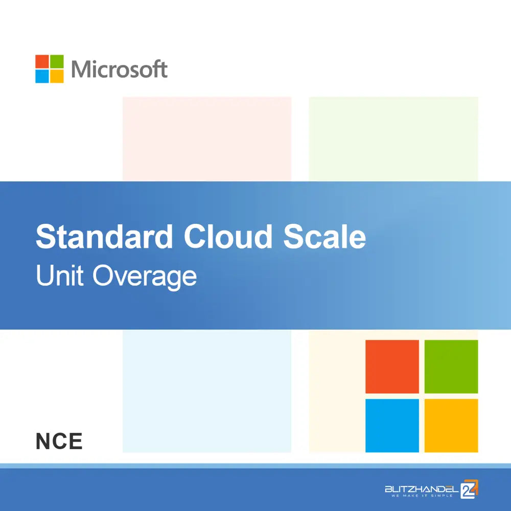 Standard Cloud Scale-enhed Overforbrug (NCE)