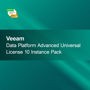 Veeam Data Platform Avanceret Universal Licens 10 Instans Pakke