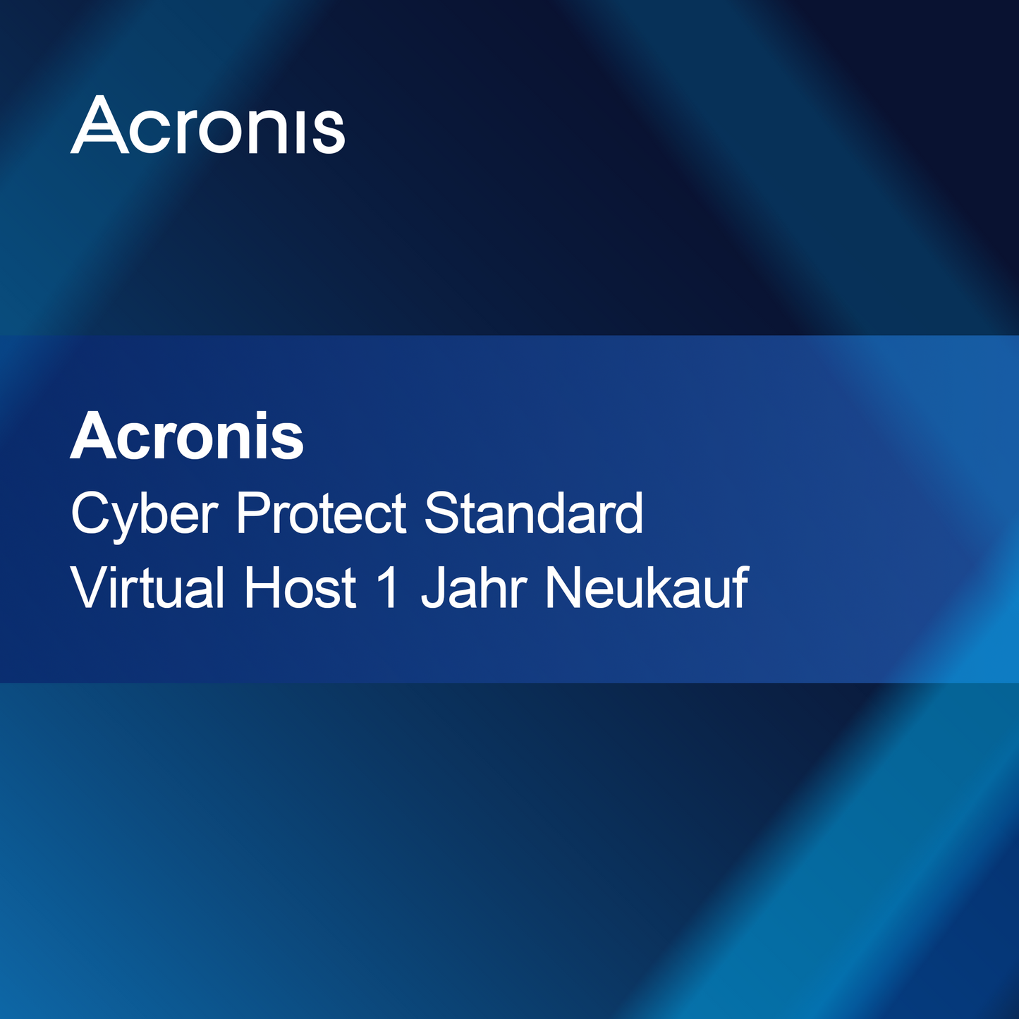 Acronis Cyber Protect Standard Virtuel Vært