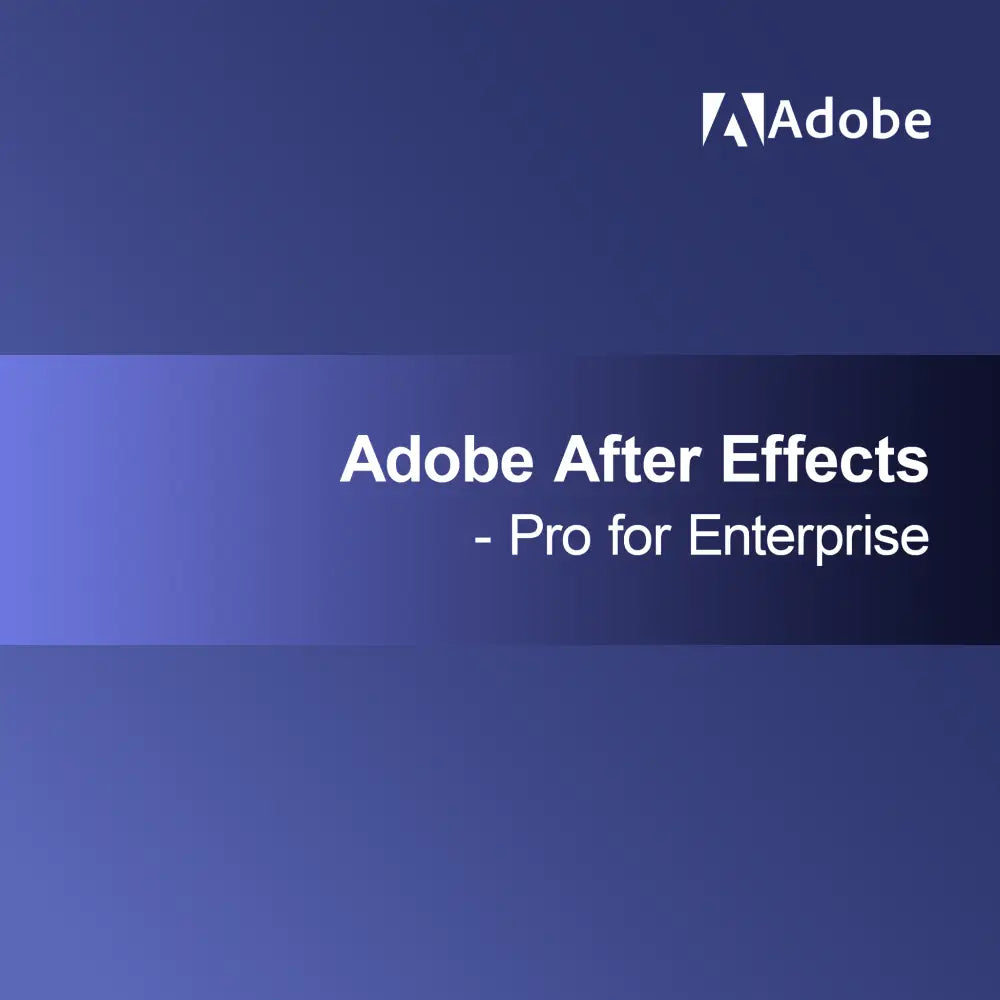 Adobe After Effects - Pro til Enterprise