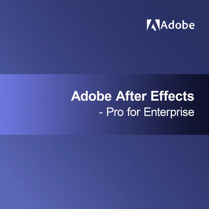 Adobe After Effects - Pro til Enterprise