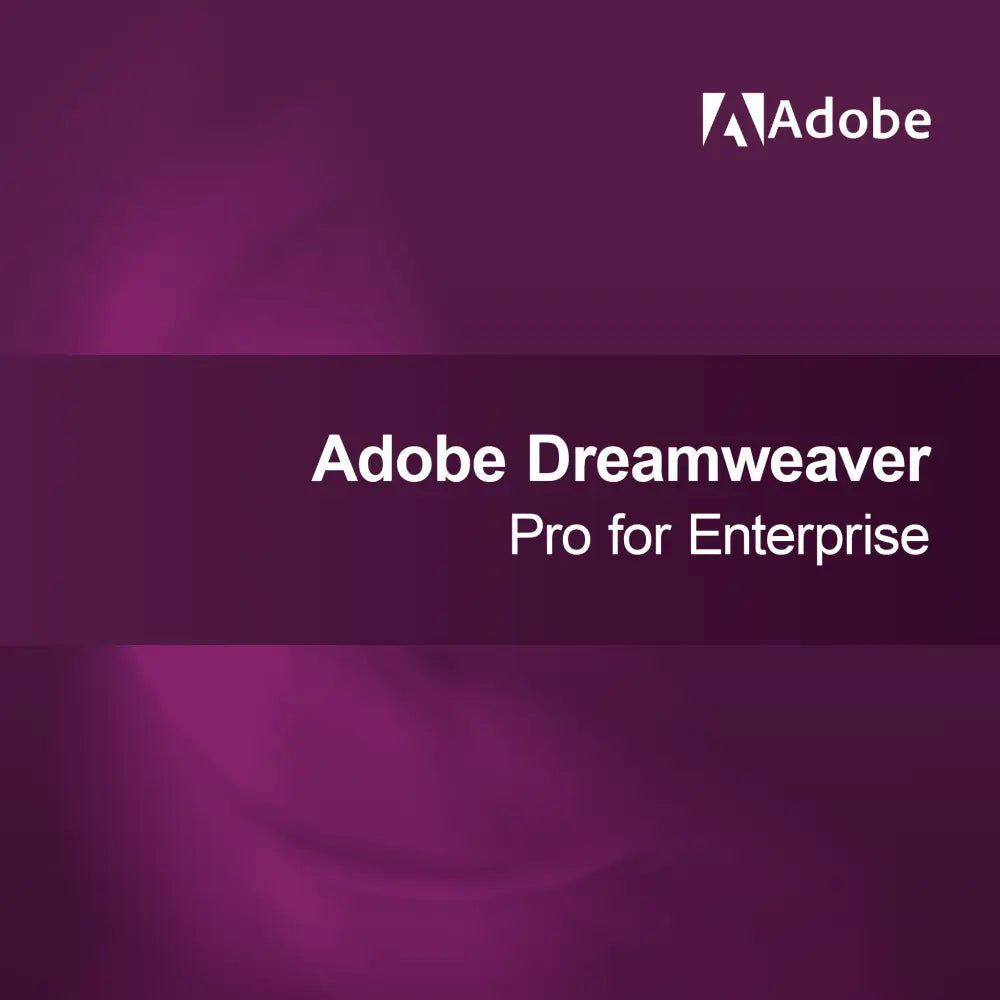 Adobe Dreamweaver - Pro til Enterprise
