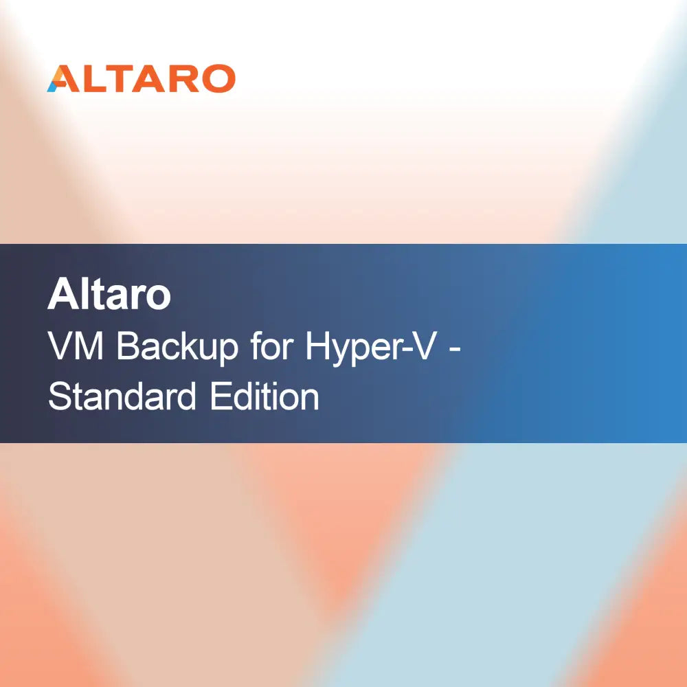 Altaro VM Backup til Hyper-V - Standardudgave