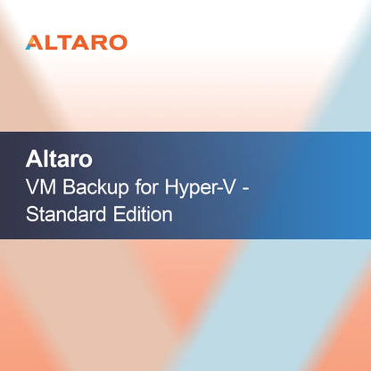 Altaro VM Backup til Hyper-V - Standardudgave