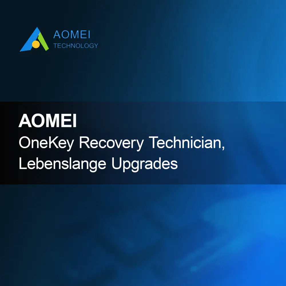 AOMEI OneKey Recovery Technician, Livslange opgraderinger