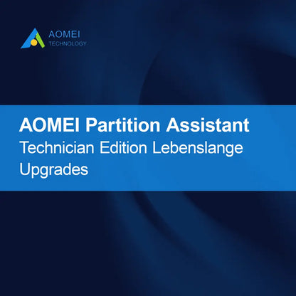 AOMEI Partition Assistant Technician Edition Livslange opgraderinger