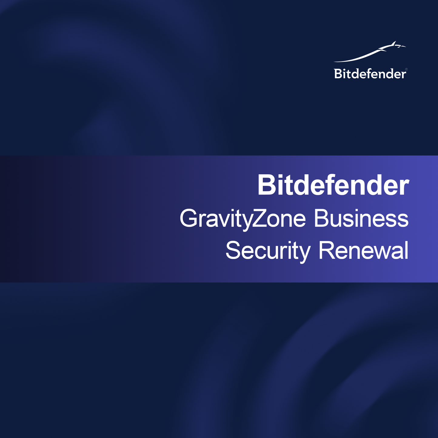 Bitdefender GravityZone Business Security Fornyelse