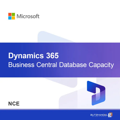 Dynamics 365 Business Central databasekapacitetsoverskridelse (NCE)