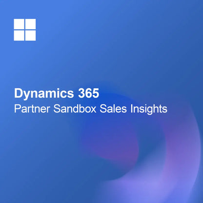 Dynamics 365 Partner Sandbox Salgsindsigt