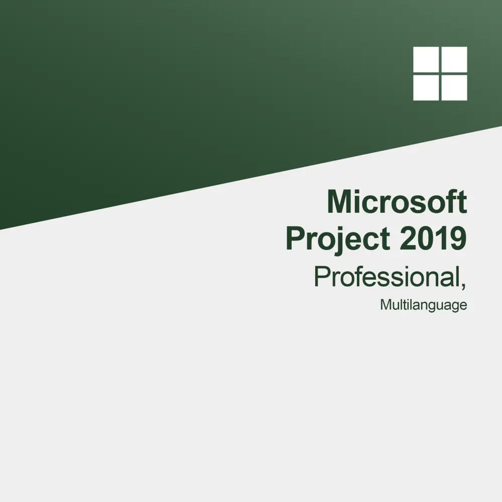 Microsoft Project 2019 Professional, flersproget