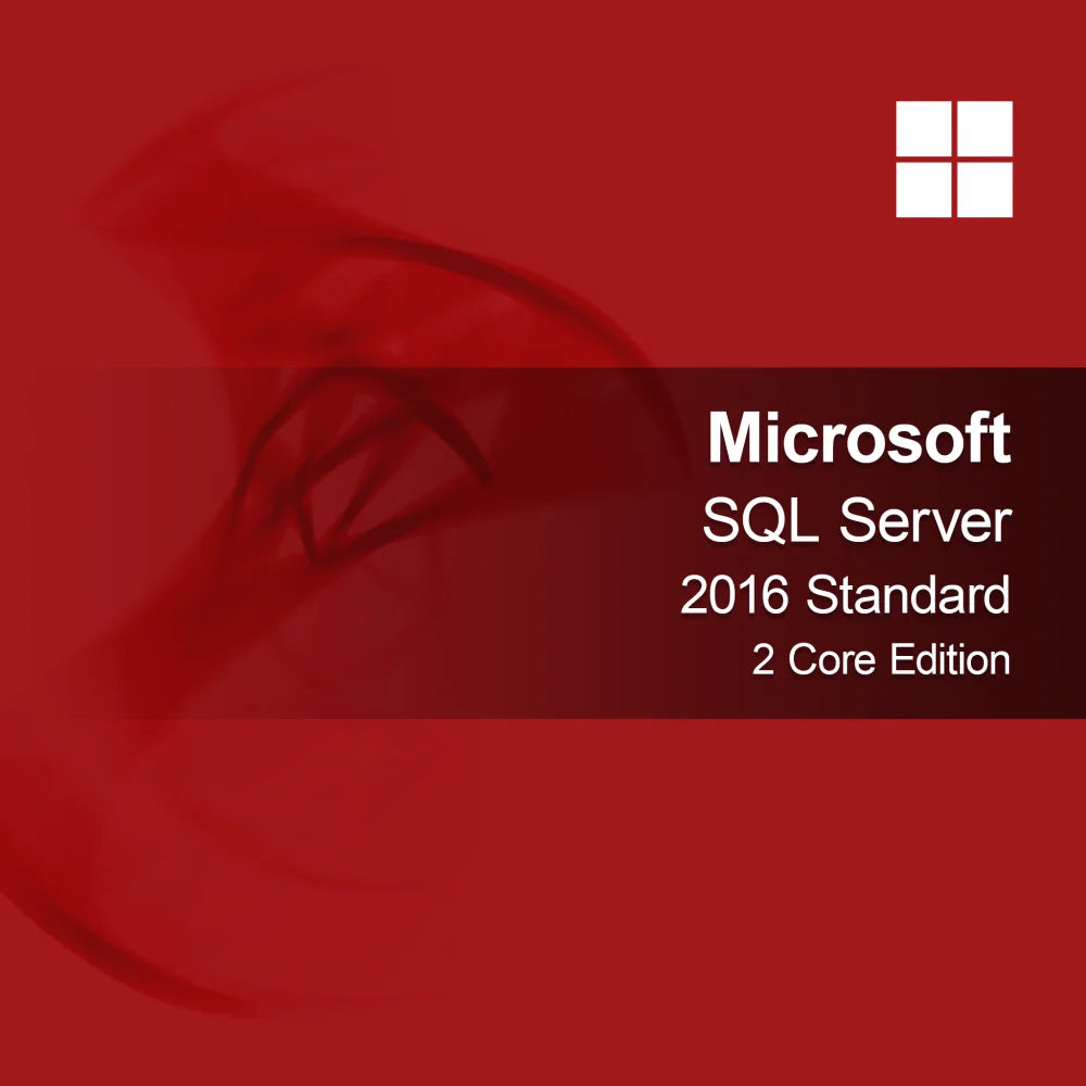 Microsoft SQL Server 2016 Standard - 2 Core Edition