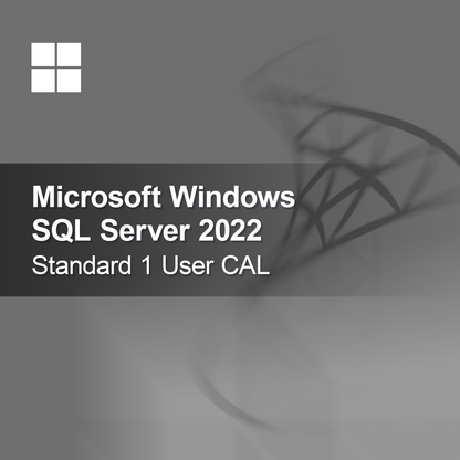 Microsoft SQL Server 2022 Standard 1 Bruger CAL