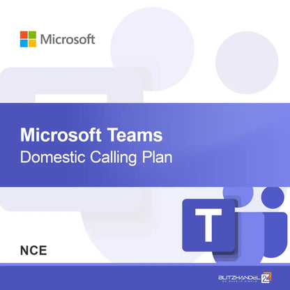 Microsoft Teams indenlandsk opkaldsplan (NCE)