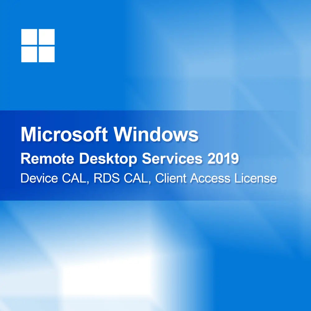 Microsoft Windows Remote Desktop Services 2019, Device CAL, RDS CAL, Klientadgangslicens