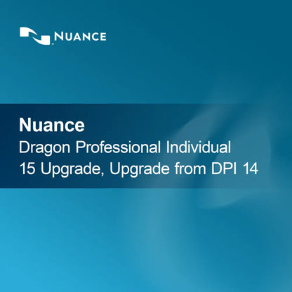 Nuance Dragon Professional Individual 15 Opgradering, Opgradering fra DPI 14