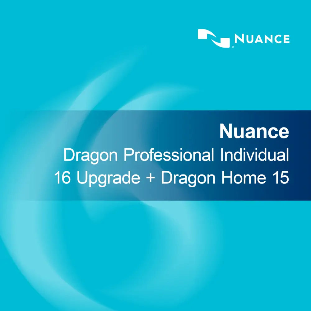 Nuance Dragon Professional Individual 16 Opgradering + Dragon Home 15