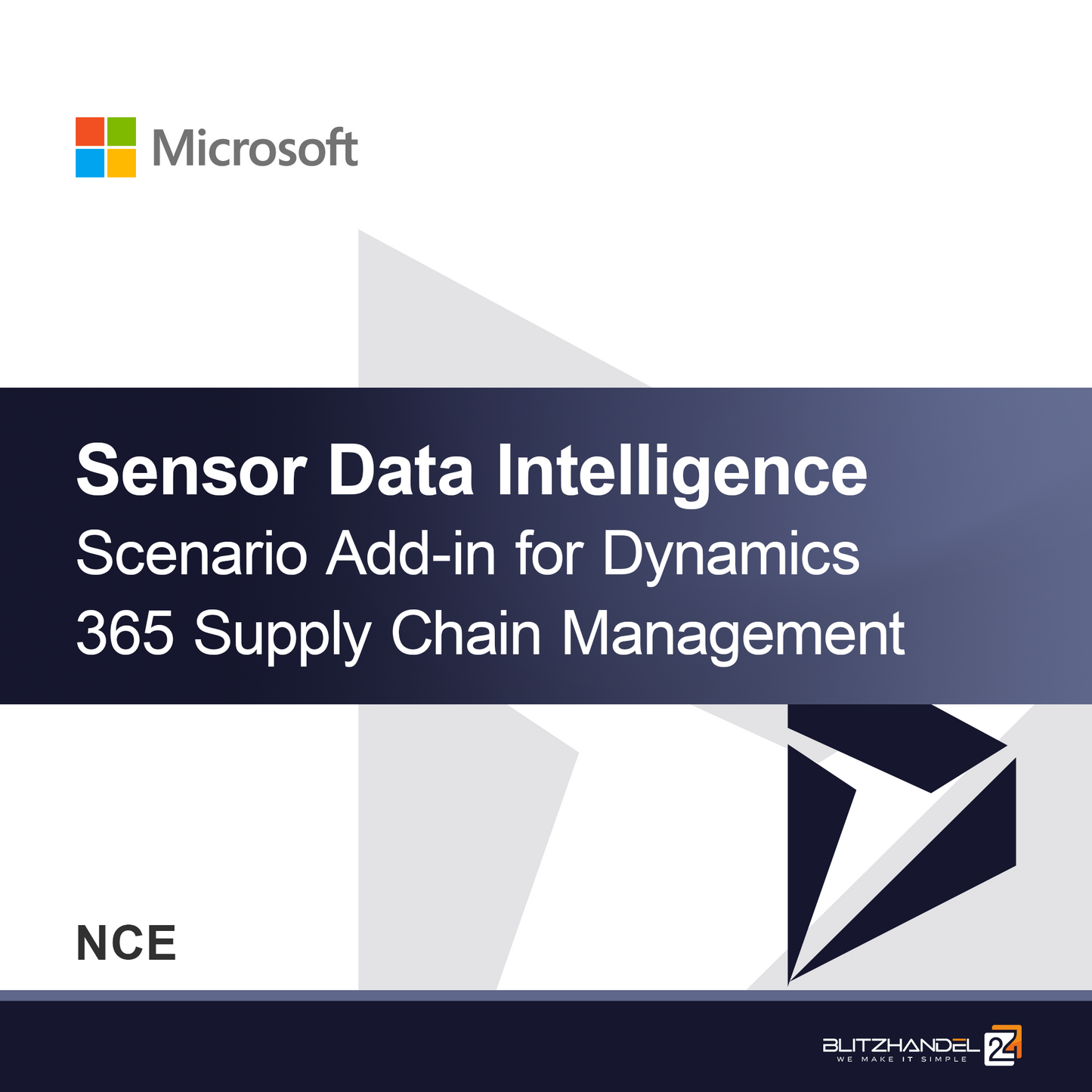 Sensor Data Intelligence Scenario-tilføjelse til Dynamics 365 Supply Chain Management (NCE)