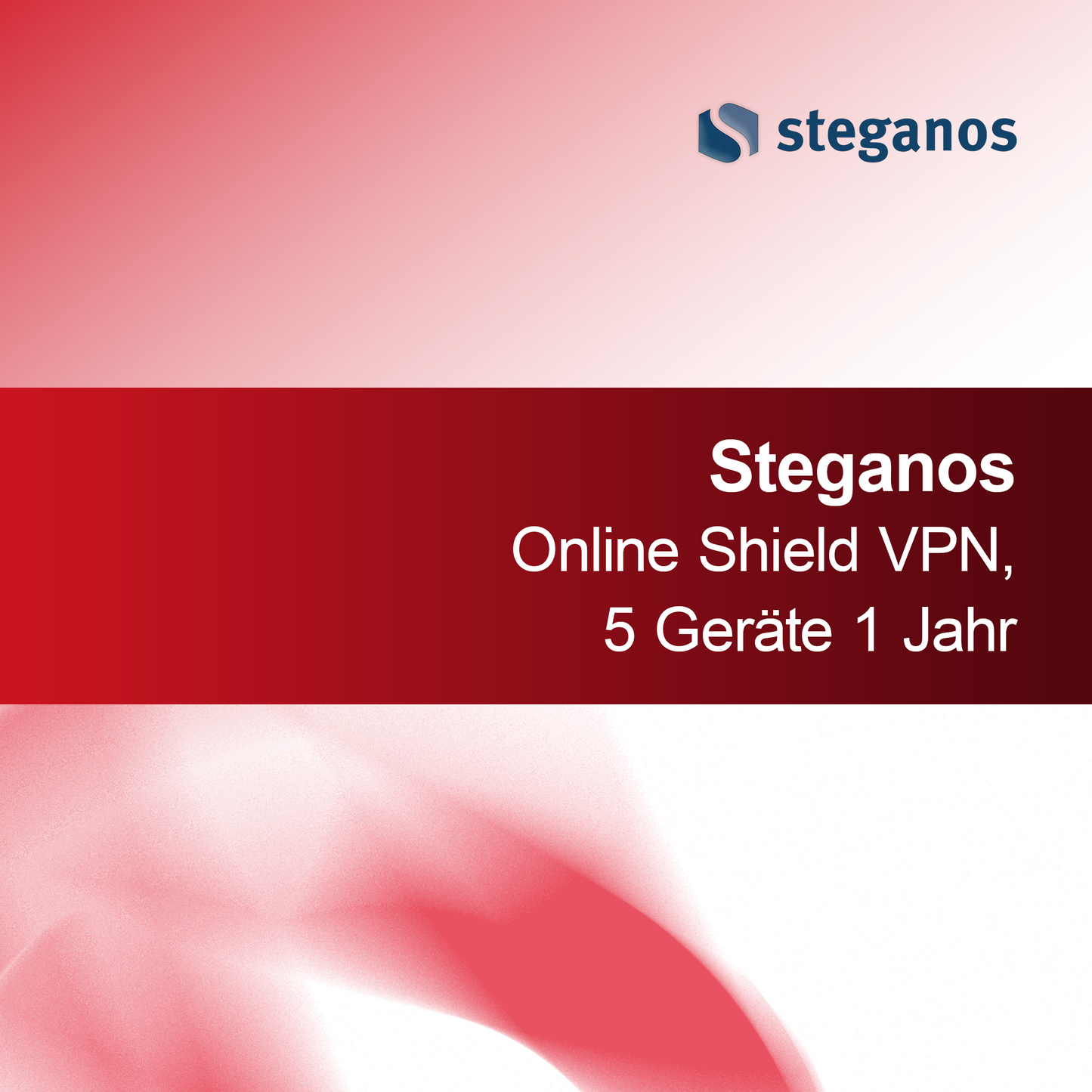 Steganos Online Shield VPN, 5 enheder 1 år