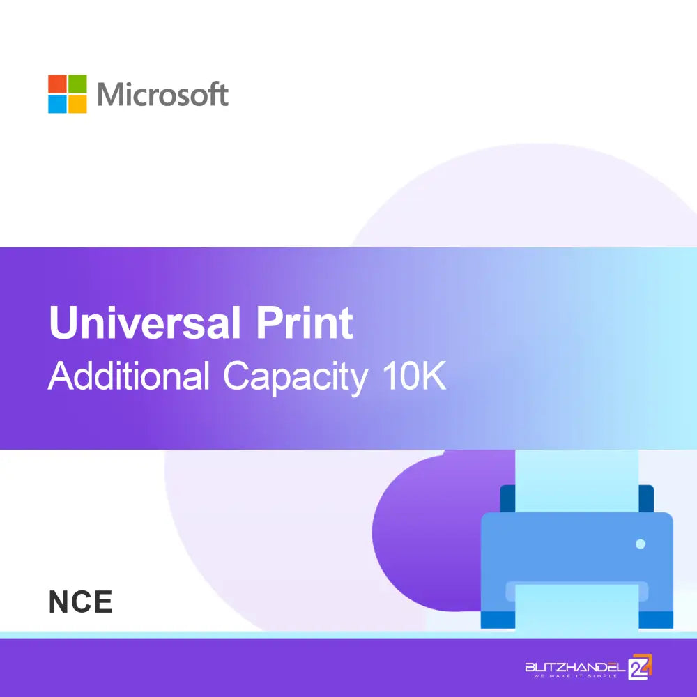 Universal Print Ekstra Kapacitet 10K (NCE)