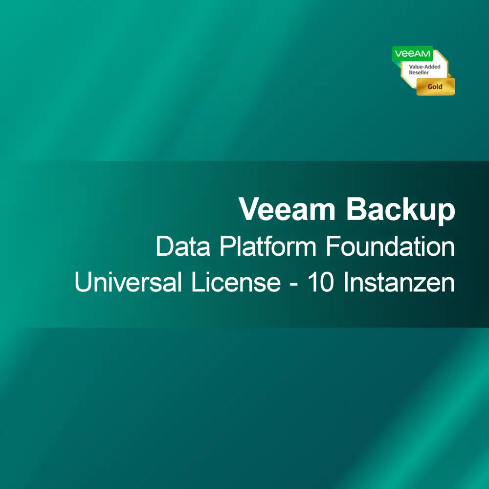Veeam Data Platform Foundation Universal Licens - 10 instanser