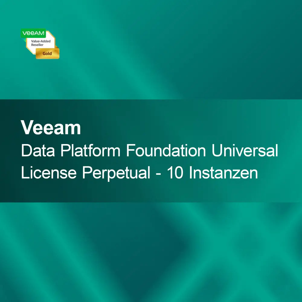 Veeam Data Platform Foundation Universal Licens Evig - 10 Instanser