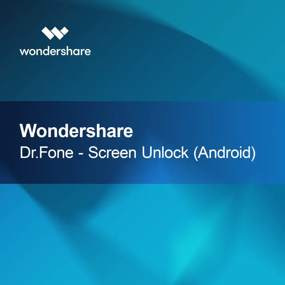 Wondershare Dr.Fone - Skærmlås Oplåsning (Android)