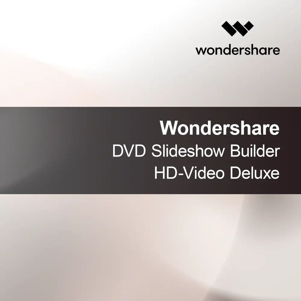 Wondershare DVD Diasshow Builder HD-Video Deluxe