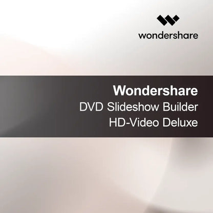 Wondershare DVD Diasshow Builder HD-Video Deluxe