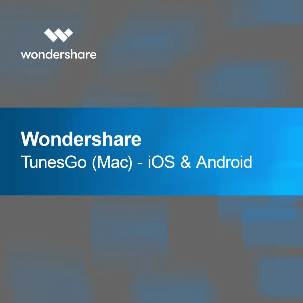 Wondershare TunesGo (Mac) - iOS og Android